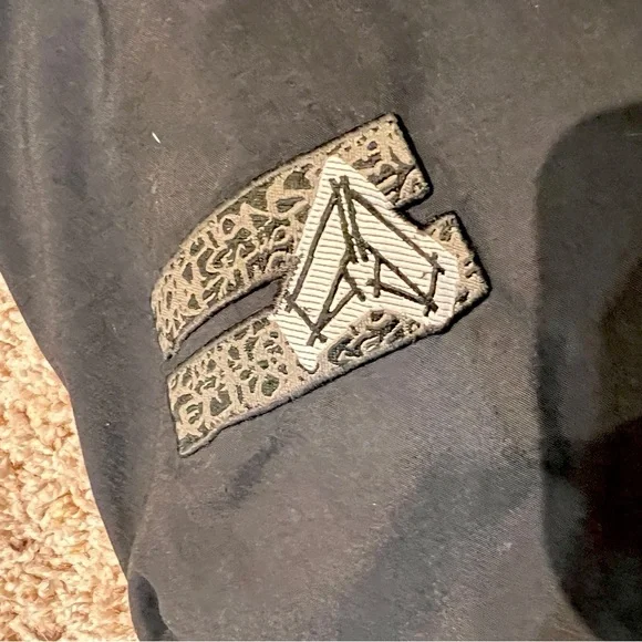 Section Vintage MFM Snowboard Coat Jacket With Hood Rare Black XL - Picture 16 of 16